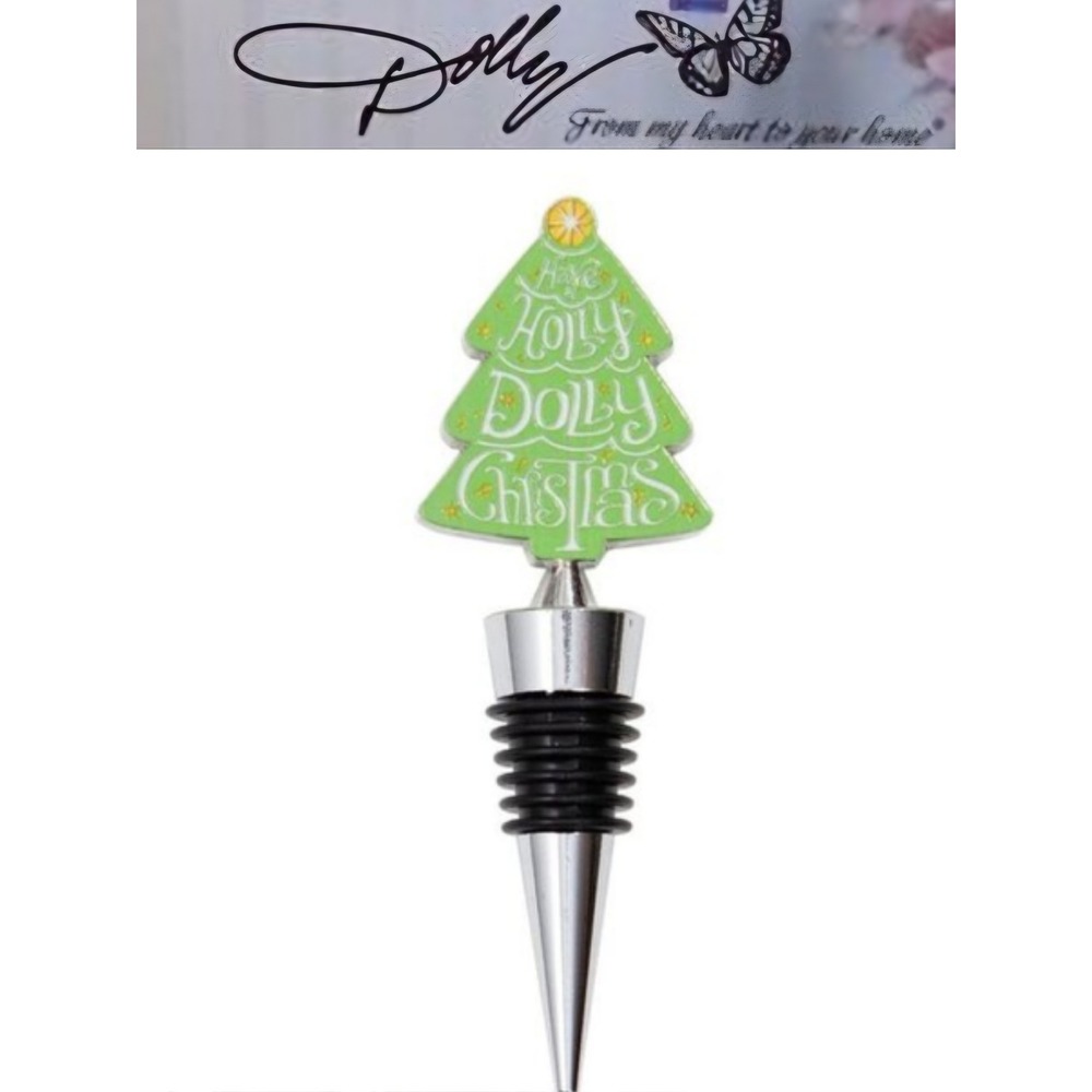 Dolly Parton Holiday Bottle Stopper